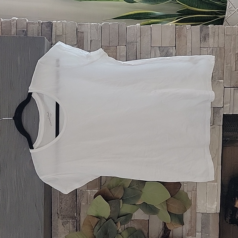 Plain White Fitted Tee